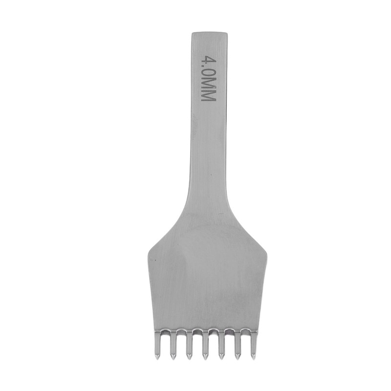 Leather Pricking Iron Round Cutting Mirror Polished High Speed Steel