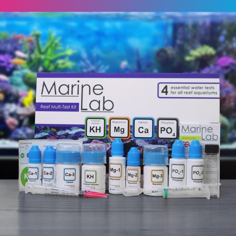 NT Labs Marine Lab Reef Multi-Test Kit - marine water