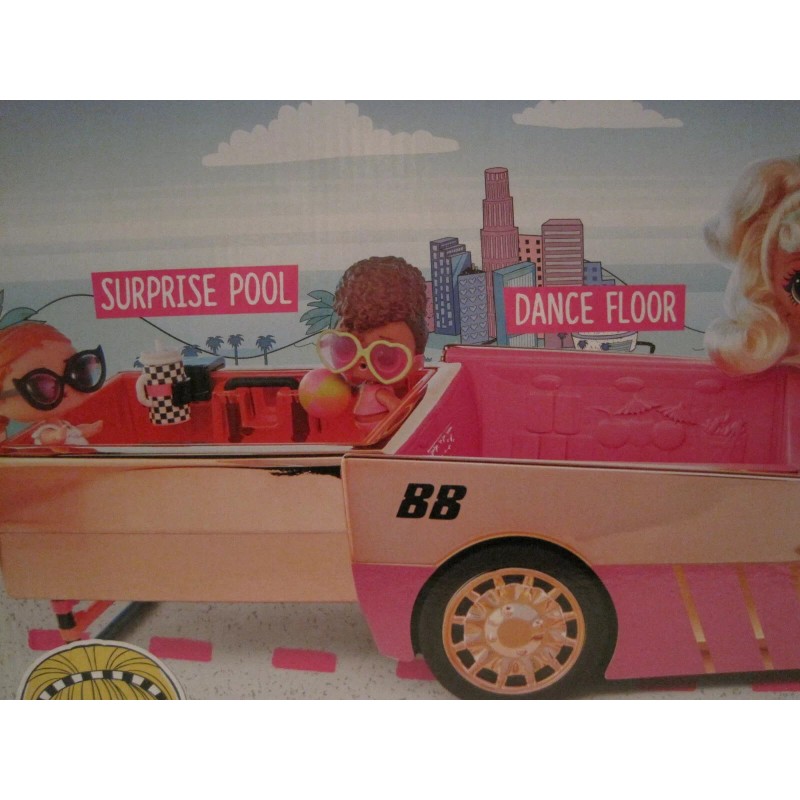 MGA L.O.L. Surprise! L.O.L. SURPRISE CAR-POOL COUPE WITH EXCLUSIVE DOLL,