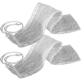 Space Home - 4 x Cooking Nets - Nylon Pulse Bags - 4 x 2kg Cooking Mesh - Reusable Bags for Cooking Legumes - Cooking Bags - Cooking Bags, White