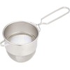 Endoshoji BTY33 Commercial Deep Strainer, Single, One-Piece Handle, Stainless Steel,