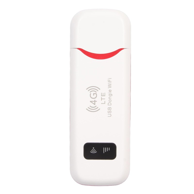 4G LTE USB-WLAN-Modem, Tragbarer 4G-Router mit SIM-Kartensteckplatz, Kabelloser WLAN-Signalempfänger, Netzwerkadapter