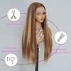 Barbique Highlight Lace Front Wig, 13x6 Honey Blonde Synthetic Pre-Plucked