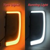 HDBUBALUS Engine Guard Lowers Grills Leg Fairing LED Turn Signal