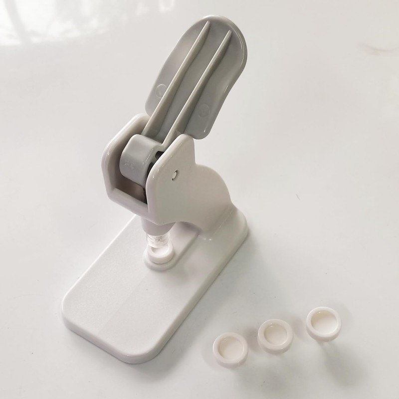 HONEYSEW Table-top Snap Buttons Pliers for 9mm,11.5mm,12.5mm,13mm Plastic No-Sew Snaps