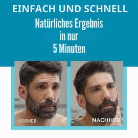Just For Men Ink Colorante En Gel Para Barba Y Bigote. Con Aloe y Aceite de Coco, para una Barba Sin Canas y con Aspecto Más Denso en 5 minutos. Tono Castaño Oscuro, M35 (Pack of 3)