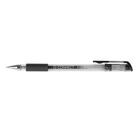 Q-Connect Gel Rollerball Pen Medium Black (Pack of 10) KF21716