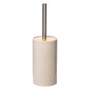 TATAY Bora Toilet Brush Made of Polypropylene, BPA-Free. Beige Polypropylene