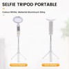 Snblzhef Upgraded Design Mini Tripod Bluetooth Portable Telescopic Multifunctional 360°Degree