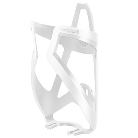 Lamicall Bike Water Bottle Holder - 1.2 Oz Ultralight & Sturdy Bike Cup Holder, Bicycle Drink Cage, Cycling Bike Water Bottle Cage with Screw Tool, for 2.75-3.94" Diameter Bottles, White