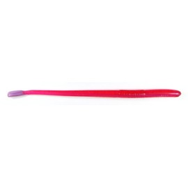 Roboworm Straight Tail Worm Bait (Plum Berry, 4 1/2-Inch)