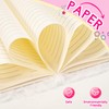 PESLNG Secret Diary Girl with Lock, Plush Notebook with Padlock,