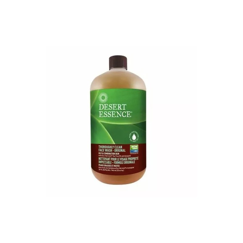 Thoroughly Clean Face Wash Refill 32 Oz By Desert Essence