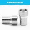 BLUMKRAFT 2 x M1/2"-M3/4" short male connectors, 15 x 21