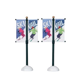 Lemax - Street Pole Banner - Set of 2
