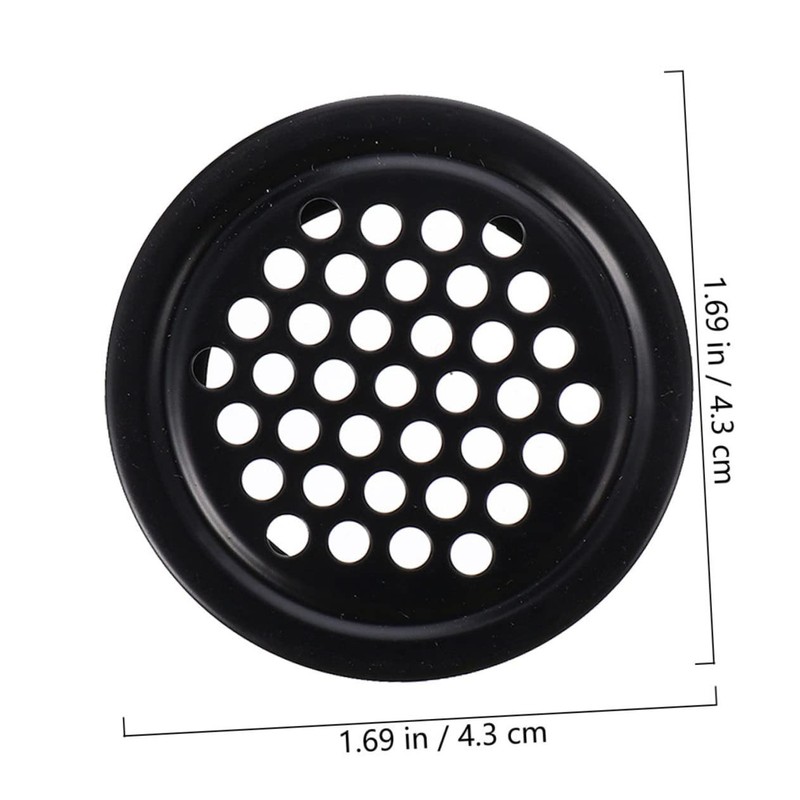 jojofuny 30pcs Vent Cover Breathable Mesh for Cabinets and Desks