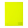 HERMA 19636 File Folder A4 Translucent Neon Yellow Sturdy Plastic
