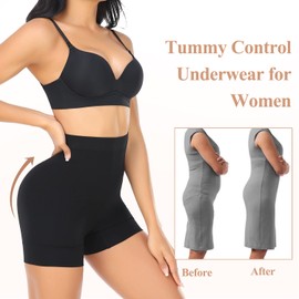 JOYSHAPER Shapewear Shorts for Women Under Dress Tummy Control Boyshorts High Waisted Body Shaper Slip Shorts Thigh Slimmer