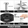 VEHHE Paper Towel Holder Countertop, Single Hand Operable Paper Towel