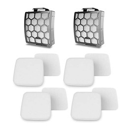 Colorfullife Filters for Shark LA301 LA300 Vacuum for Navigator Lift-Away ADV Corded Lightweight Upright Vacuum LA301 LA300, 4 pre-Filters and 2 HEPA Filters