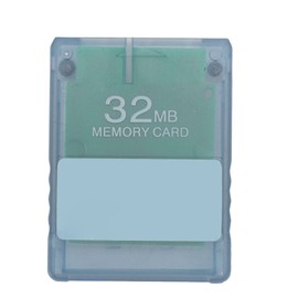 V1.953 Memory Card Professional OPL HD Loader Game Program Card for Game Console Accessories 32MB Transparent Blue