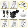 Drinks Holder Pushchair Cup Holder 2-in-1 Adjustable Bottle Holder with