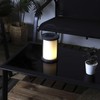 HOME DECO FACTORY, LAO0188, Black Solar Table Lamp, Ecological and