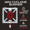 CONCORD The Block Burner 12" in Stainless Steel. Single Propane.