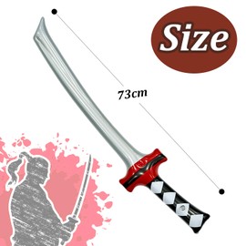 Bohue Inflatable Swords Ninja Swords Samurai Sword Inflatable Swords Toy Ninja Themed Party Accessories for Kids Birthday (2)