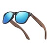 GZWSX Black walnut | polarized wooden sunglasses for men and