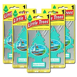 Little Tree Air Freshener 5 Pieces Set [Bayside Breeze beisaidoburi-zu] littletree/Air Fresheners/ka-huressyuna-