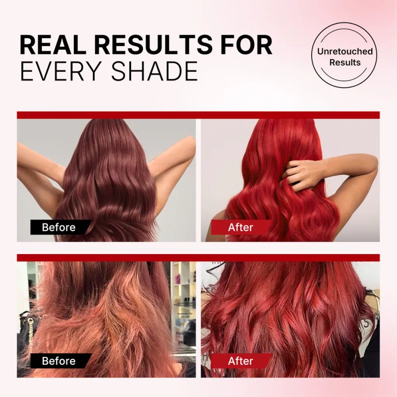 Karseell Mascarilla Reparadora Para El Cabello Rojo+ Aceite