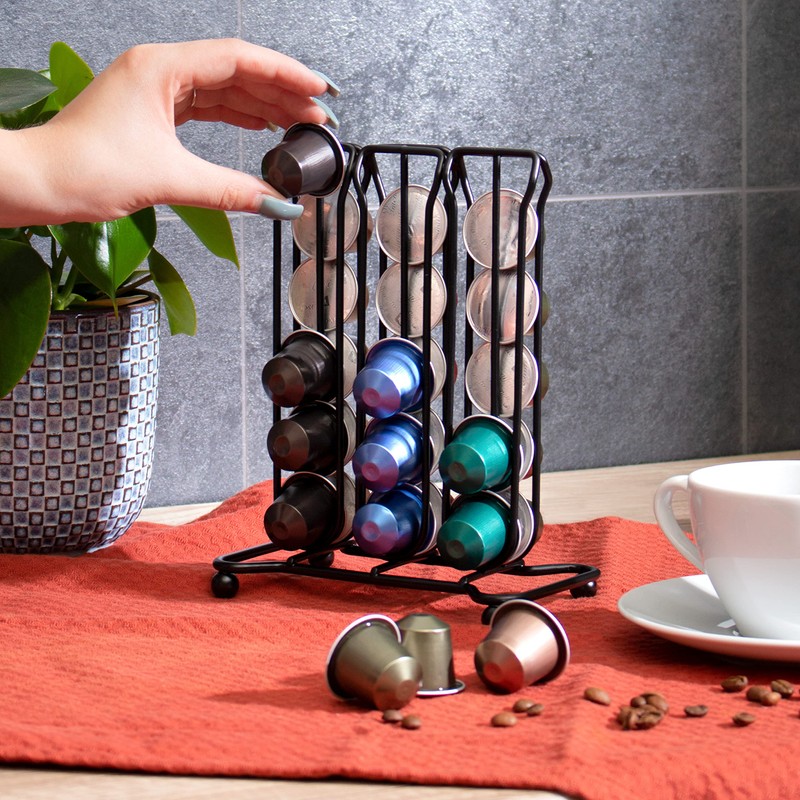 bremermann Capsule Holder for Nespresso Capsule Stand, Capsule Dispenser for