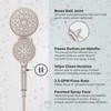 Pfister HydroFuse Shower Head and Handheld Combo, Hose Included, Magnetic