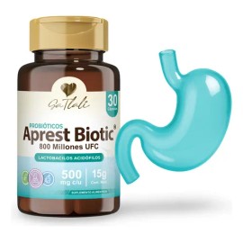 Probiotico para Mujeres Probioticos Digestivos Ga Tlali 30 Capsulas - Probiotico y Prebiotico - 800 Millones UFC Lactobacilos Acidofilos, Inulina Agav