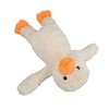 Dog Plush Duckling Sounding Toy Soft Teeth Cleaning Keep Healthy