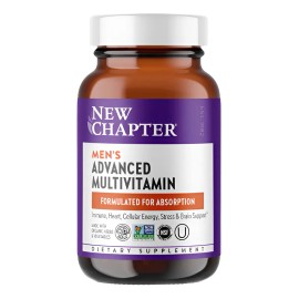 Multivitamínico Sabor New Chapter Hombre Salud Inmunidad Energía Tabs