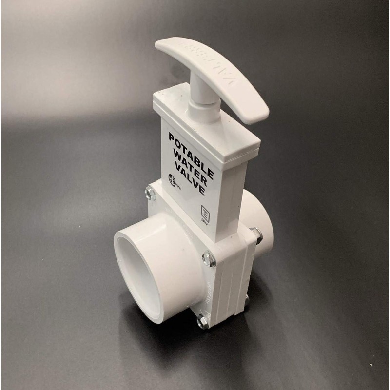 Valterra T1001APW Fresh Water Gate Valve, Drain Valve 1-1/2 Valve