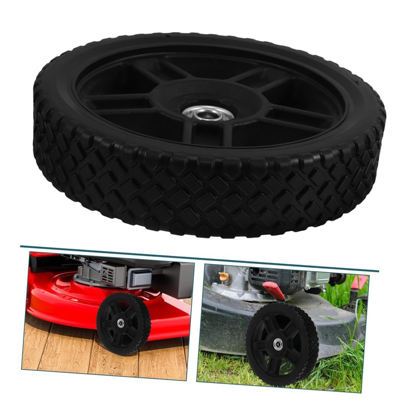 SUPVOX Lawn Mower Wheels: 8 Inch Lawn Mower Replacement Wheels