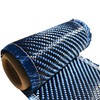 4" x 25 FT - Kevlar FABRIC-2x2 Twill WEAVE-3K/240g (Blue)