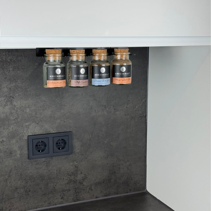 molemo Metal Wall Bracket for Anchor Herb Glasses