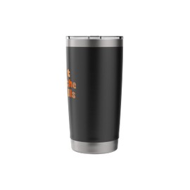 I'm Just Here For The Dinner Rolls Retro Thanksgiving Bread Stainless Steel Insulated Tumbler