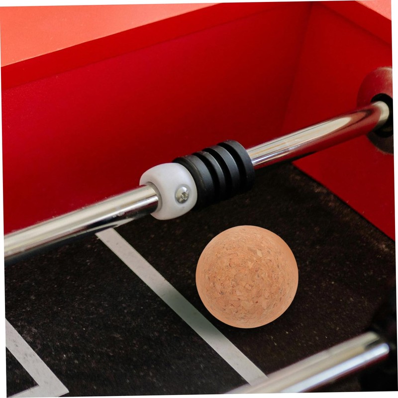 Totority 5pcs Lightweight Foosball Cork Balls Durable Table Soccer Accessory