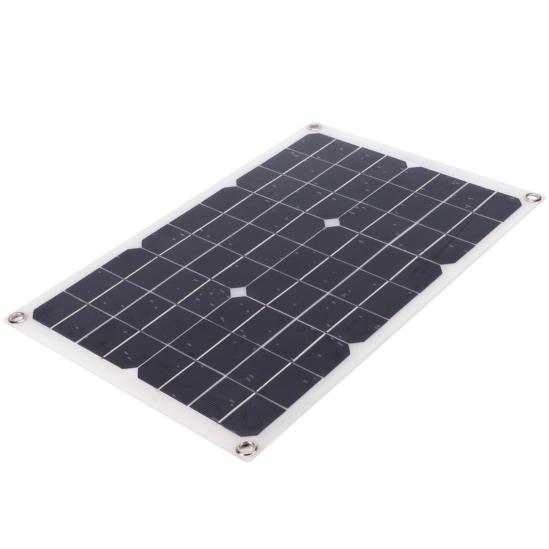 20W Solar Panel Kit Monocrystalline Photovoltaic Solar Charge Controller for