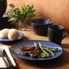 Gibson Elite Soho Lounge Round Reactive Glaze Stoneware Dinnerware Set,