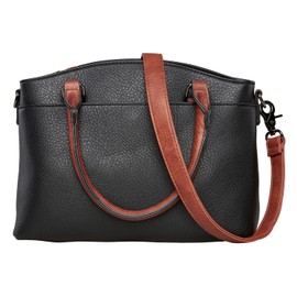 Lady Conceal Concealed Carry Carly Satchel (Black)