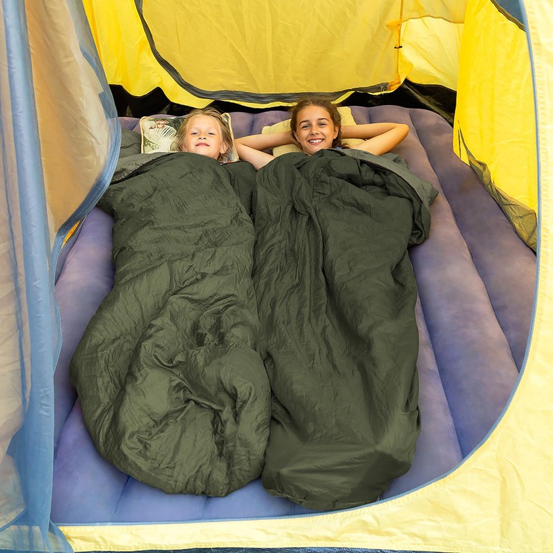 MAPLEAF Envelope Sleeping Bag Splicable Portable Waterproof Compact Lightweigh with