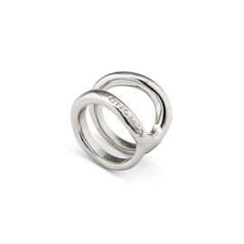 UNOde50 Shortcut Ring, Sterling Silver Plated Alloy, Not applicable.