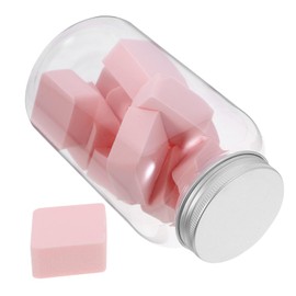 WOONEKY 12-pack Diamond Shape Makeup Sponges Multi-functional Facial Cleansing Exfoliating Tool Soft Comfortable Travel-friendly Random Color