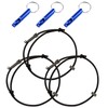EDC Survival Bracelet, Car Window Breaker Wrist Strap Escape Tool,